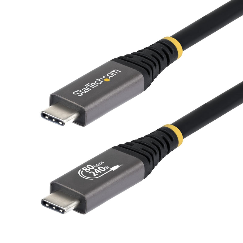 Cable USB4 1 5M USB-C - Certificado Usb-if - 80Gbps
