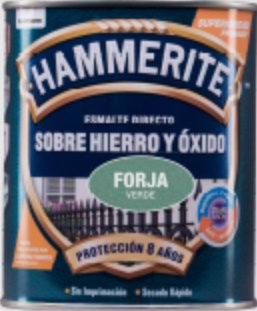 Hammerite Esmalte Metallic Forja Grey Oscuro 0.750L 5093211 — image 1