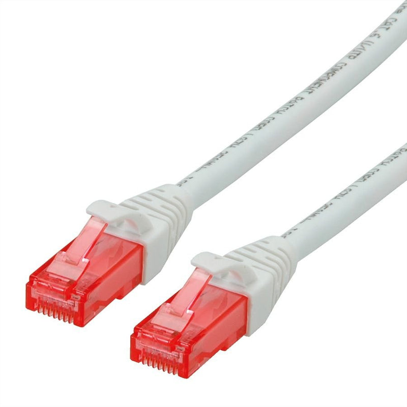 Roline 21.15.2561 Network Cable Blanco 1M CAT.6 U/UTP (UTP)