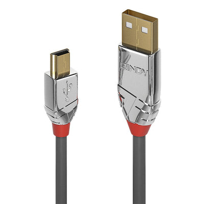 Lindy USB 2.0 Cable Typ a/Mini-b Cromo Line M/M 1M — image 1