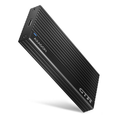 Axagon Gabinete External EEM2-GTR SSD M.2 USB-C 3.2 Gen 2, Black — image 1