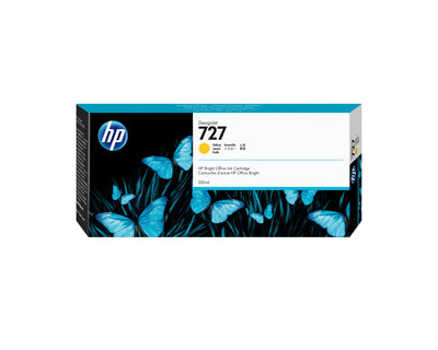 HP Genuine Ink 727 300ML Yellow Tintado Genuine Designjet T1530, T2500, T2530, T930 — image 1