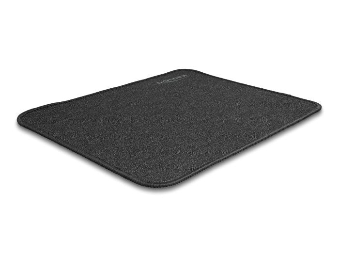 Delock 12112 Mouse Pad Mouse With Brillo, Black 300 X 245MM