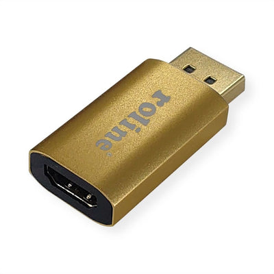 Roline Gold 4K DisplayPort-hdmi Adapter, V1.2, DP St - HDMI Bu, Aktiv — image 1
