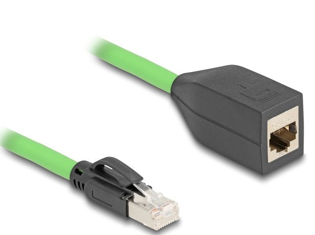 Delock RJ45 Network Cable Alargador CAT.6A Connector Male a Female Sf UTP Schleppkettentauglich Pur (tpu) 5M G