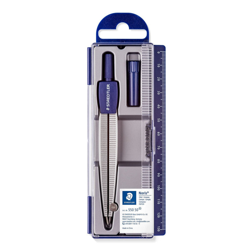Staedtler Compás School Noris 550 With Tubo Minas