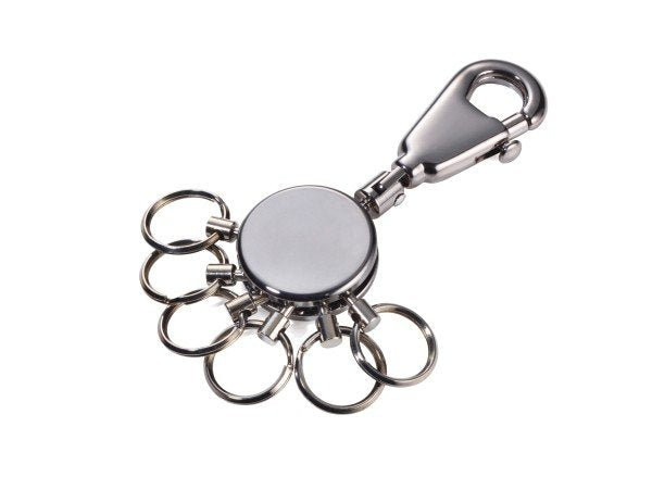 Troika KYR60-GM Anilla Keyring Black