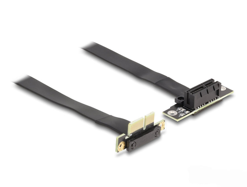Delock 88043 Card Elevadora Pci Express X1 Male With Ángulo 90° a Slot X1 With Ángulo 90° With Cable 60CM