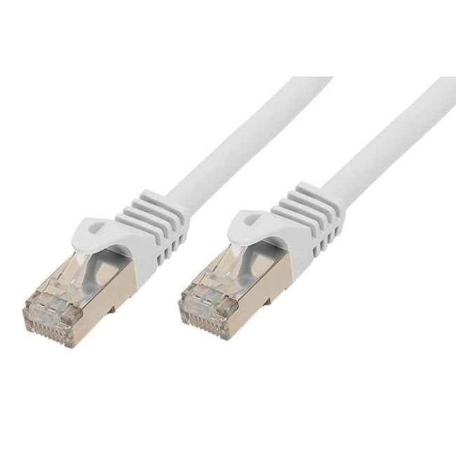 Latiguillo Tp Cable S / FTP Pimf Raw CAT.7 White 30.0M