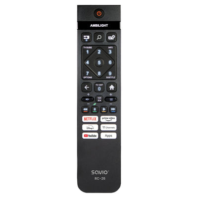 Savio RC-26 Remote Control Ir Wireless TV Buttons — image 1