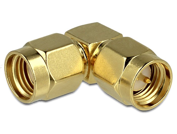 Delock 88826 Adapter Rp-sma Plug Sma Plug 90°