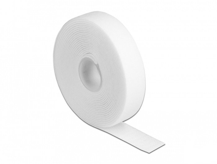 Delock 18380 Presilla Cable Ties Adherentes Cables White 1 Pieces