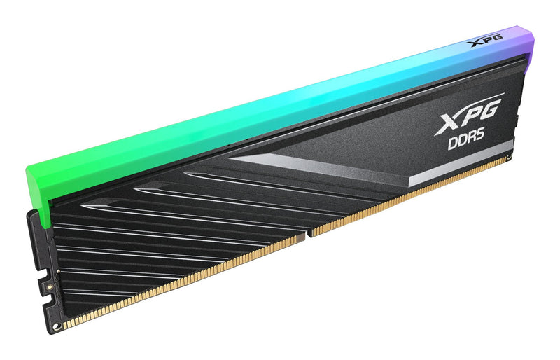 ADATA Memory 8GB DDR5-5600 1X 8GB, RAM Black AX5U5600C468G-SLABRBK, Xpg Lancer Blade Rgb, Intel Xmp, AMD Expo