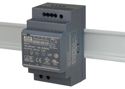D-link DIS-H60-24 Adapter 60W 24VDC Din PSU — image 1