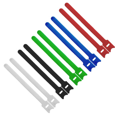 Inline Sujetacables Straps Closure Velcro 12X240MM 10 Units 5 Colours — image 1