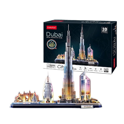 Cubic Fun Puzzle 3D LED Dubai — image 1