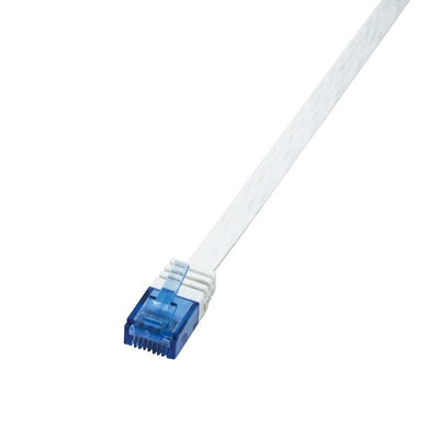 Logilink Flach Patchkabel RJ45 U/UTP CAT.6 7.50M White — image 1