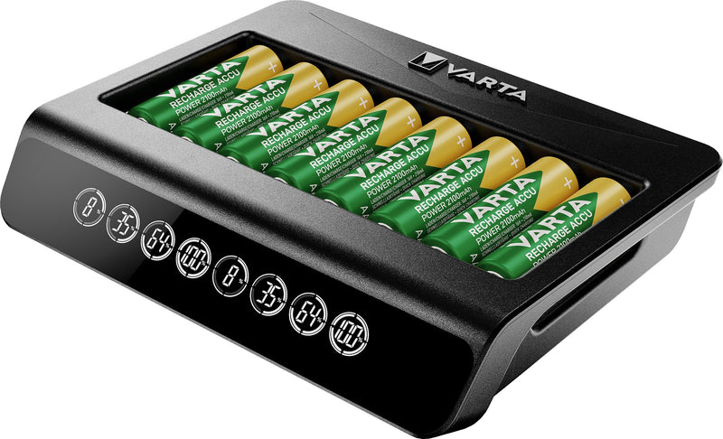 Varta LCD Multi Charger Carga:aa, Aaa And 9V Nimh And Dispositivo USB Simultáneamente