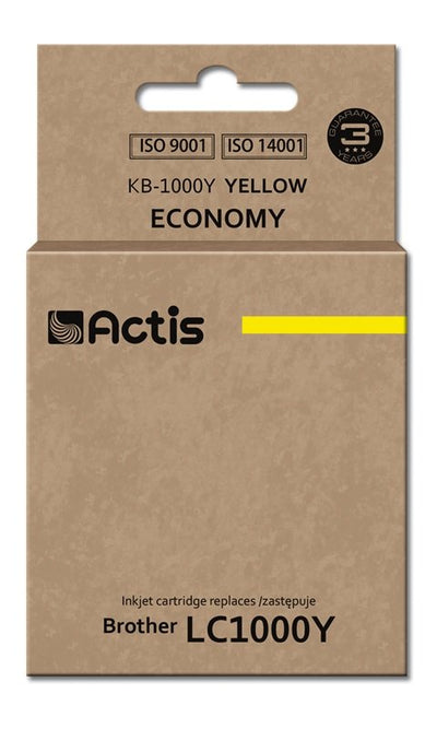Actis Ink KB-1000Y (reemplazo Brother LC1000Y / LC970Y - Standard - 36ML - Yellow — image 1