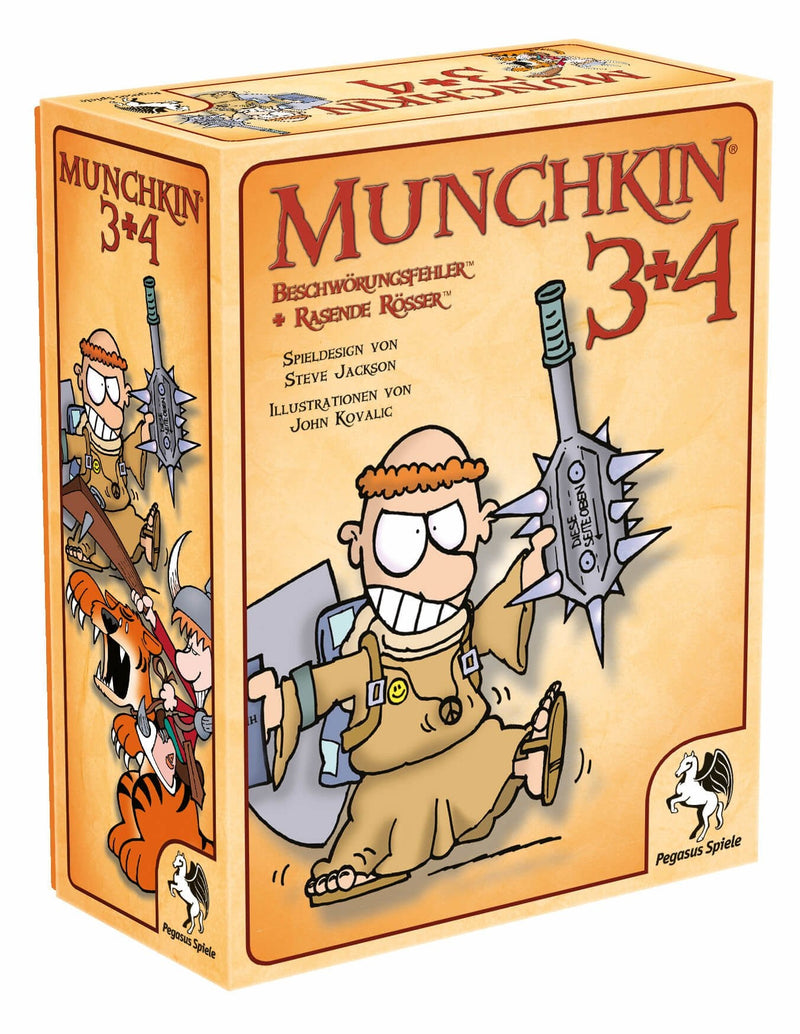 Pegasus Munchkin 3 + 4, Expansión Set de Cartas 17224G