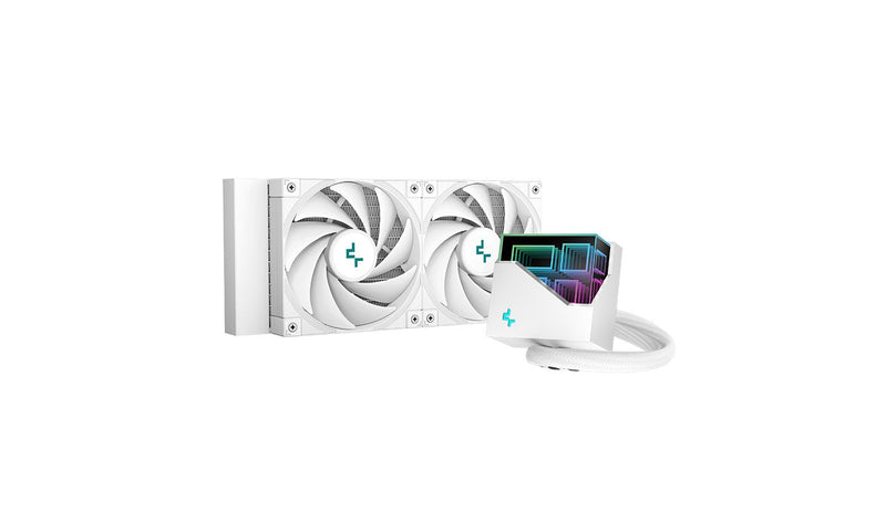 Deepcool Refrigerador Liquido CPU LT520 Wh R-LT520-WHAMNF-G-1