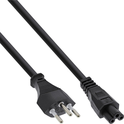 Inline Cable Power Notebook Suiza Acoplamiento 3 Pines 2M — image 1