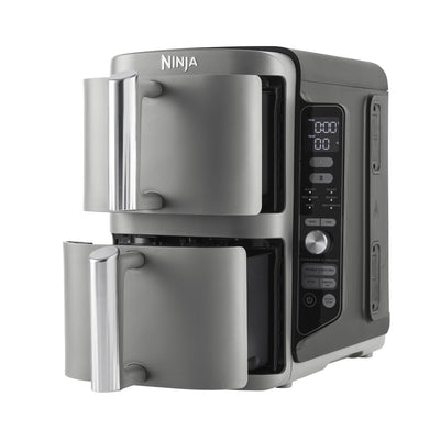 Ninja SL400EU Fryer Double 9,5 L 2470W Fryer Air Caliente Black Grey — image 1