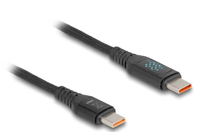 Delock USB 2.0 Cable Charging USB Type-c Male a Male 2M — image 1