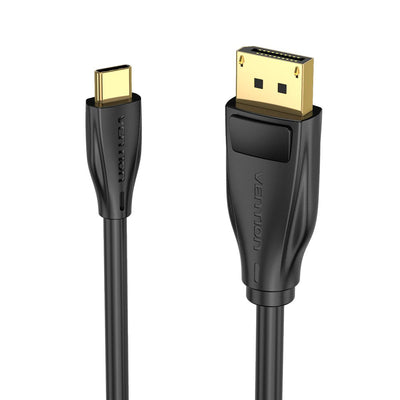 Vention Cable Converter Cgybf USB Type-c Male DisplayPort Male 1M Black — image 1