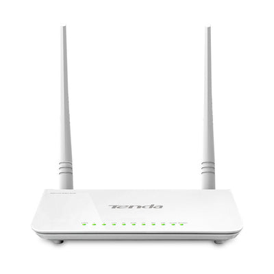 Tenda Router Modem ADSL2+/3G D303 802.11B/G/N 300Mbps 2.4GHZ 2 Antenas 5DBI 1XRJ11 4XRJ4 — image 1