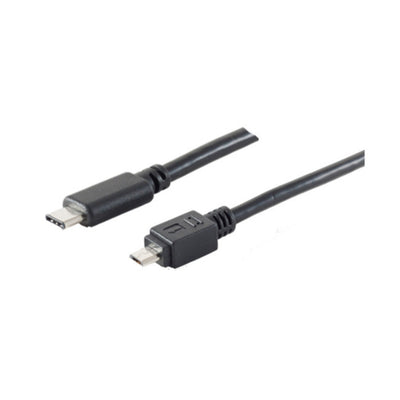 S-conn 77145-1.8 USB Cable 1,8M USB 2.0 USB C Micro-usb B Black — image 1