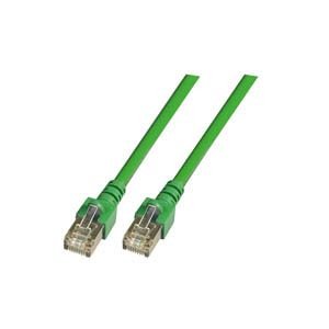 Efb RJ45 Network Cable Sf UTP, CAT.5E, Pvc, CCA,5M, Green