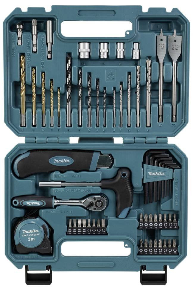 Makita E-15095 Tool Set 60PCS.