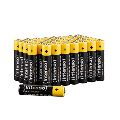 Intenseo Energy Ultra Aaa - LR03, Battery Black/Yellow 40 Paquete 7501510 — image 1