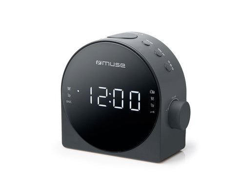 Muse Radio Watch Despertador Dual Pll M-185CR Input Aux, — image 1
