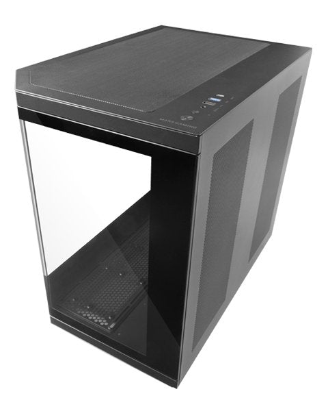 Mars Gaming Box Semitorre ATX MC3T Core Black INT:2X3'5,3X2'5/1XUSB3.0/1XUSB2.0, 1x USB-C/ Audio In/Out/ Siste