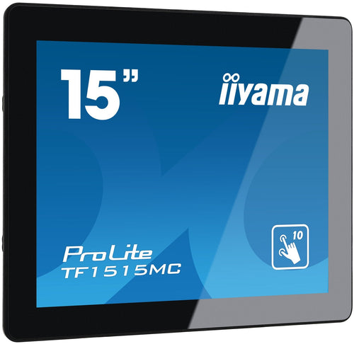 Iiyama Monitor Openframe 15 Touchscreen (TF1515MC-B2) 1024X768/ 300CD/ 800:1/ VGA/ HDMI/ DP /USB/ 16MS/ — image 1