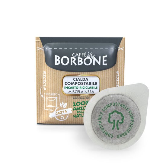 Caffè Borbone Miscela Nera 44MM Ese System Café Pads 100 Pcs a 7,2G
