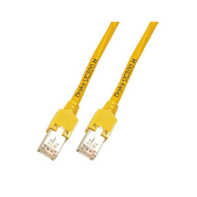 Efb RJ45 Network Cable CAT.5E F UTP Lszh Draka UC300 TM11 Yellow 1M — image 1