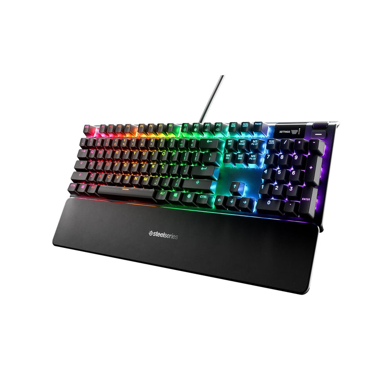 Steelseries Keyboard English Gaming Apex 5 Black