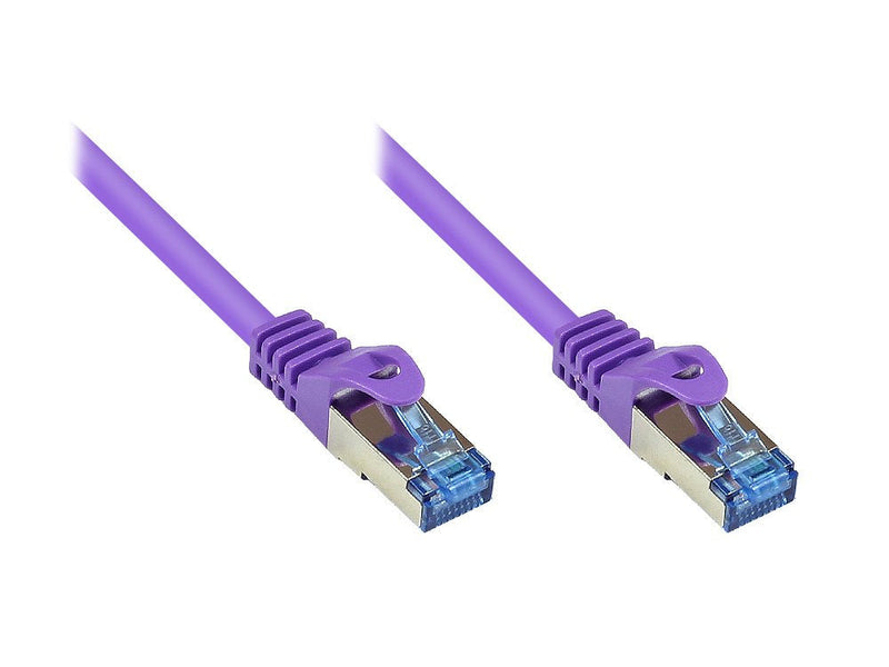 Good Connections CAT.6A Network Cable S FTP Hf Violett 7,5M
