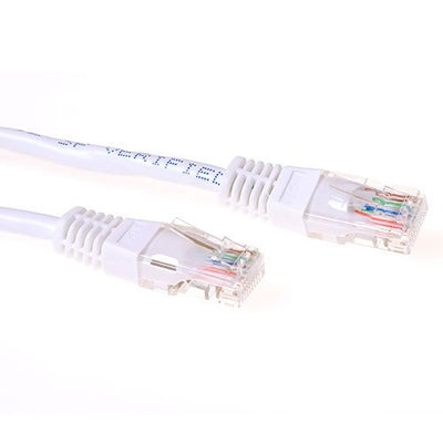 White 3 Meter U UTP CAT.6 Patch Cable With RJ45 Connectors — image 1