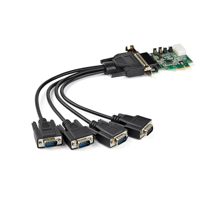 StarTech.com Card Adaptadora Pci Express Serie 4 Ports RS232 - Uart 16950 - Perfil Low — image 1