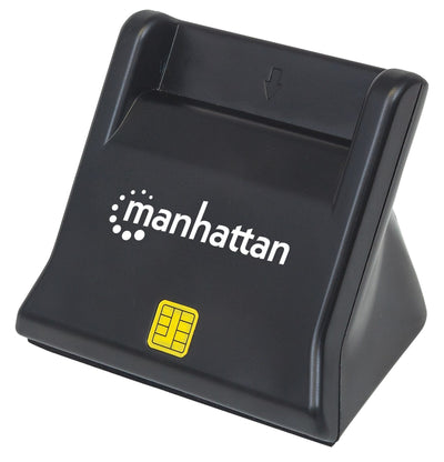 Manhattan Card Reader External 102025 Smart Black USB 2.0 — image 1