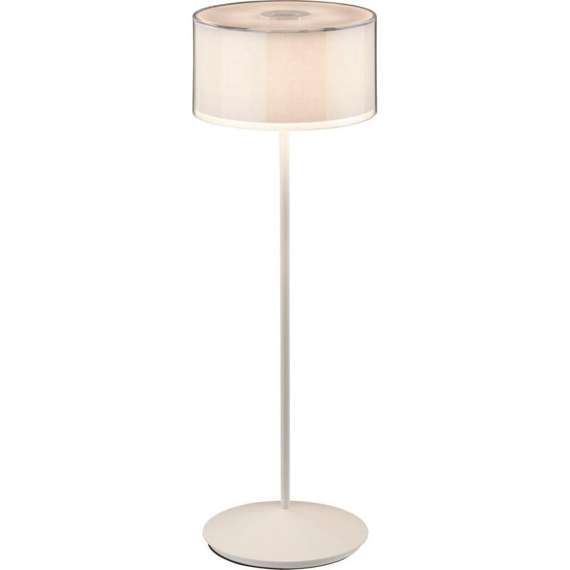 Ab + By Abert Logo Lamp Desk Laptop White