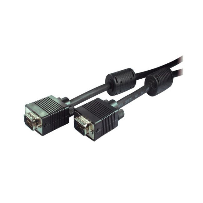 S/Conn 5M S-VGA Cable VGA (d-sub) Black
