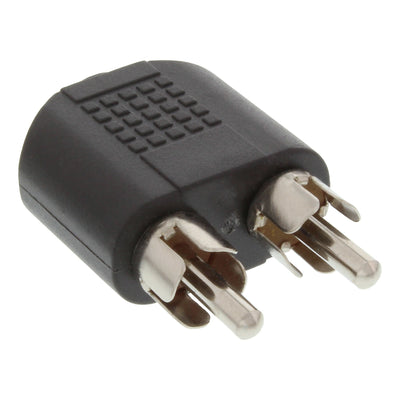 Inline Adapter Audio Jack 3,5MM Stereo Female a 2X Rca Male — image 1