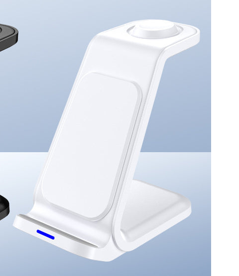 Multifunctional Three-in-one Wireless Charger Electrical Appliance Stand Desktop Vertical 15W Fast Charge Wireless Charger