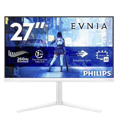 Philips Monitor 27 27M2N5201P 16:09 HDMI + DP White — image 1