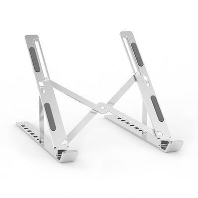 Aisens Stand Desktop Adjustable Laptop / Tablet - Silver — image 1